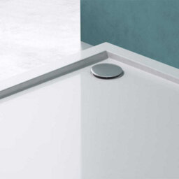 Durovin Bathrooms Shower Tray - Light Sturdy Acrylic - Glossy White Finish - Square - 700 X 700mm - thumbnail 7