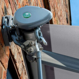 Primrose Awnings 3.5M X 2.5M Retractable Manual Half Cassette Charcoal Frame Silver Awning Outdoor Patio Canopy - thumbnail 4