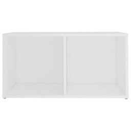 Berkfield Classic Tv Cabinet White 72X35X36.5 Cm Engineered Wood - thumbnail 5