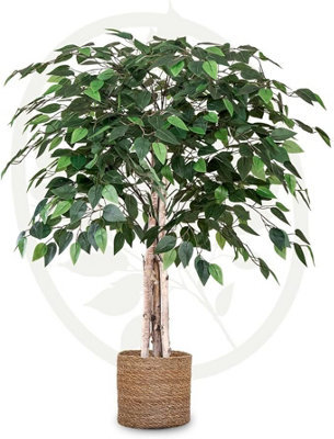 Artificial Plant Ficus Tree, Maia Shop For Home And Office Decoration, 105Cm - image 1
