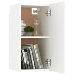 Berkfield Tv Cabinet White 30.5X30X60 Cm Engineered Wood - thumbnail 8