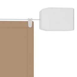 Berkfield Vertical Awning Taupe 140X800 Cm Oxford Fabric - thumbnail 3
