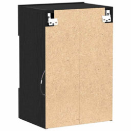 Berkfield Led Tv Cabinet Black Oak 40X30X60,5Cm Cm Engineered Wood - thumbnail 9