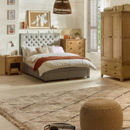 Oakham Premium Kingsley 2 Door Wardrobe In Waxed Oak - thumbnail 9