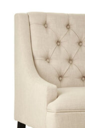 Premier Housewares Interiors By Premier High Back Bench, Comfy Padded Velvet Seat, Built To Last Bedroom Bench, Easy To Clean Large Bench - thumbnail 5