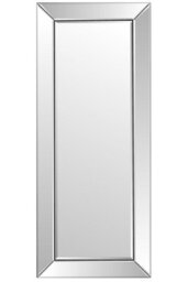 Mirroroutlet Horsley All Glass Modern Dress Mirror 120 X 48 Cm - thumbnail 3