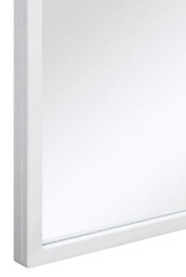 Mirroroutlet The Arcus White Metal Framed Arched Garden Mirror 140Cm X 70Cm - thumbnail 5