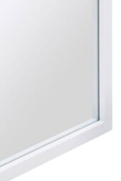 Mirroroutlet The Arcus White Metal Framed Arched Garden Mirror 140Cm X 70Cm - thumbnail 6