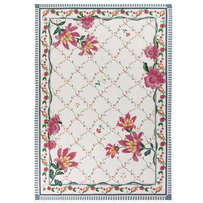 Wylder Claudia Floral Printed Outdoor Rug, Multicolour, 120 X 170Cm - image 1
