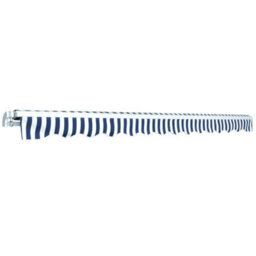 Berkfield Folding Awning Manual Operated 450 Cm Blue/white - thumbnail 3