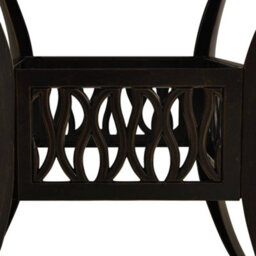Berkfield Garden Table Bronze 90X90X73 Cm Cast Aluminium - thumbnail 4