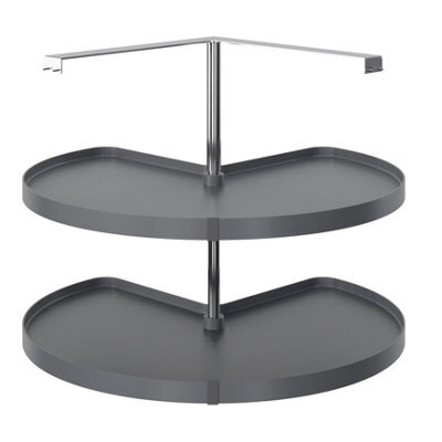 GoodHome Corner Cabinet Carousel 10Kg