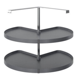GoodHome Corner Cabinet Carousel 10Kg - thumbnail 1