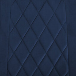Home Detail Alba Velvet Dining Chair Set Of 2, Blue With Silver Legs - thumbnail 5