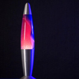 Trendi 16 Inch Motion Lava Lamp Aluminium Base Relaxation Room Decoration Pink Wax Purple Liquid - thumbnail 3