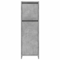 Vidaxl Bathroom Cabinet Concrete Grey 30X30X95 Cm Engineered Wood - thumbnail 4