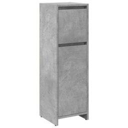 Vidaxl Bathroom Cabinet Concrete Grey 30X30X95 Cm Engineered Wood - thumbnail 2