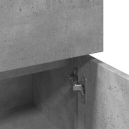 Vidaxl Bathroom Cabinet Concrete Grey 30X30X95 Cm Engineered Wood - thumbnail 9