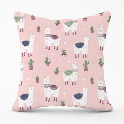 Warren Reed Designer Happy Lama Outdoor Cushion 45Cm X 45Cm - image 1