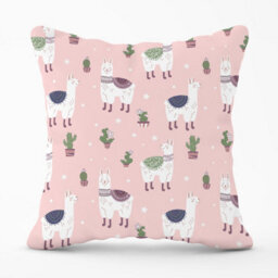 Warren Reed Designer Happy Lama Outdoor Cushion 45Cm X 45Cm - thumbnail 1