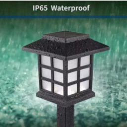 2Pcs Solar Garden Lights Outdoor Solar Pathway Light Waterproof Led Lawn Lamp For Yard Driveway Camping Decor Landscape Lighting - thumbnail 3