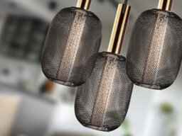 Luminosa Lighting Luminosa Micrón Cluster Pendant Ceiling 3 Light Gold, Black Led 3000K - Uk Stock - thumbnail 2