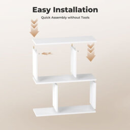 Levede 20Cm Slide Table For Living Room Sofa End Narrow Space 3 Tier Storage - thumbnail 6