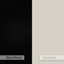 Decortie Storage Cabinet Push-To-Open Door Sideboard, Open Shelf,metal Leg, Easy Assembly, Living-Dining Room,sandstone,black Wood - thumbnail 7