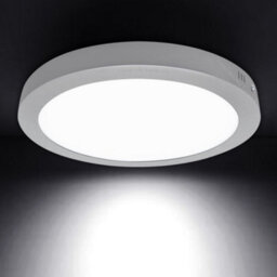 Long Life Lamps Company 24W Surface Mount Led Round Panel 6500K Cool White - thumbnail 5