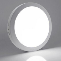 Long Life Lamps Company 24W Surface Mount Led Round Panel 6500K Cool White - thumbnail 3