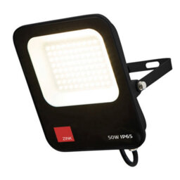 Litecraft Fechine Black 50 Watt Led Ip65 Outdoor Wall Flood Light - thumbnail 2