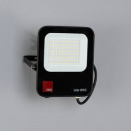 Litecraft Fechine Black 50 Watt Led Ip65 Outdoor Wall Flood Light - thumbnail 4