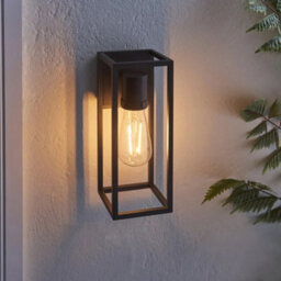 Bubly Bathrooms Herbert Black Modern Bathroom Wall Light, E27 Led Compatible, Ip44 Aluminium Frame - thumbnail 2