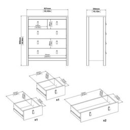 Wyld Haus Wildberry 3-Piece Bedroom Set In Jackson Hickory Oak - thumbnail 9