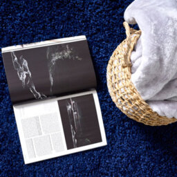 "Bravich Navy Blue Thick Shaggy Rug - California - 120X170Cm (4'x5'8"")" - thumbnail 7