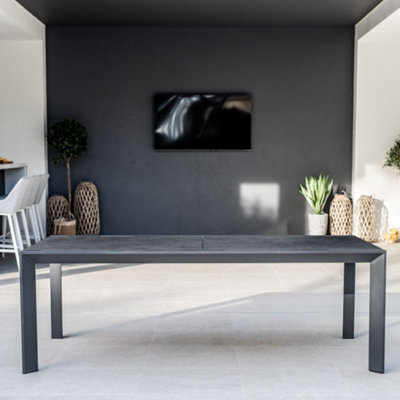 Pier Extending Dining Table With Ceramic Top - image 1