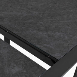 Pier Extending Dining Table With Ceramic Top - thumbnail 4