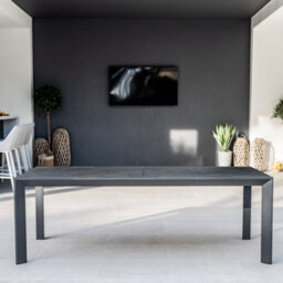 Pier Extending Dining Table With Ceramic Top - thumbnail 1