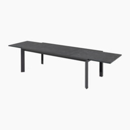 Pier Extending Dining Table With Ceramic Top - thumbnail 3