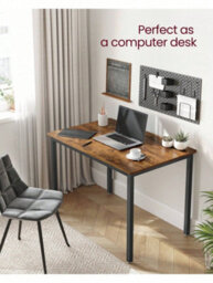 LEDREM Dining Table, 70 X 110 X 75 Cm, Kitchen Table For 4 People, Living Room Desk, For Dining Room, Kitchen - thumbnail 3