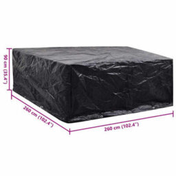 Walplus Garden Furniture Cover 10 Eyelets 260 X 260 X 90 Cm - thumbnail 6