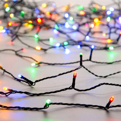 Festive 38.3M Indoor & Outdoor Multifunction Christmas Fairy Lights 480 Multicoloured Leds - image 1