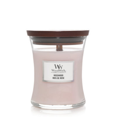 Woodwick Candle Rosewood Medium Hourglass - image 1