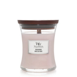 Woodwick Candle Rosewood Medium Hourglass - thumbnail 1