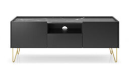 Abakus Direct Harmony Collection Tv Stand Rtv144 Black - thumbnail 3