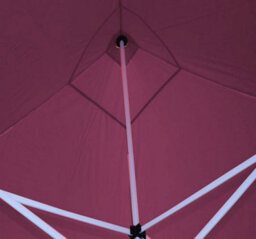 Crocodile Trading 3M X 3M Trader-Max 30 Commercial Instant Shelter Pop Up Gazebos Frame, Canopy & Sides - Burgundy - thumbnail 4
