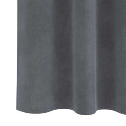 Berkfield Classic Blackout Curtains With Top Tape 2 Pcs Super Light Grey Velvet - thumbnail 7