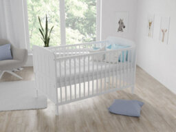 Love For Sleep Maddox Cot Bed 140X70Cm With Barriers - thumbnail 1