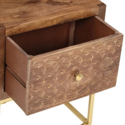 Berkfield Bedside Cabinet 40X30X50 Cm Solid Mango Wood - thumbnail 5