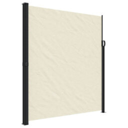 Walplus Retractable Side Awning Garden Sun Shade Canopy Gazebo For Back Door, Porch, Patio Cream 220X500 Cm - thumbnail 2